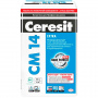 Клеевая смесь CМ-14 для плитки 25кг Ceresit
