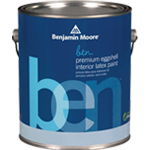 Краска Benjamin Moore "Бен 626 эгшел" (Ben 626 Eggshell) база 4 галон п/мат для внутренних работ