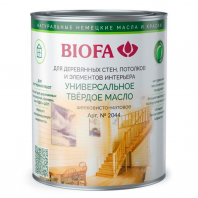 Универсальное твердое масло BIOFA (2044) 2005 Светлая сирень 0,125л 