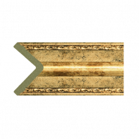 143-552 Уголок малый (30*30*2,4м) червоное золото уп.42шт + 