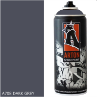 Краска-аэрозоль A 708 Grey Dark  400мл