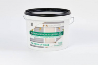 Краска Командор "Фасад Акрил Вуд" (FACADE ACRYL WOOD) база РМ 1 9л п/мат фасадная по дереву 