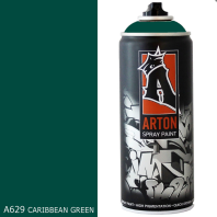 Краска-аэрозоль A 629 Caribbean Green 400мл
