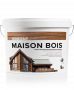 Краска-лазурь VINCENT "Maison еn Bois" база А 9л для дерева (сатиновый эффект) 