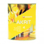 Краска Акрит-4 2,85л глубокоматовая акрилатная краска для потолков и стен