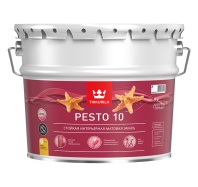 Эмаль PESTO 10 база С 9л матовая алкидная для внутренних и наружных работ