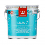 Краска Tikkurila "Луя 7" (LUJA 7) 2,7л база А матовая акрилатная для стен и потолков в помещениях, требующих частого мытья
