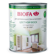 Цветной воск BIOFA 2087 Бесцветный 2,5л 