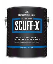 Краска Benjamin Moore "Скаф икс 485 эгшел финиш" (SCUFF-X 485 Eggshell Finish) база 3 галон п/мат для внутренних работ