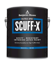 Краска Benjamin Moore "Скаф икс 485 эгшел финиш" (SCUFF-X 485 Eggshell Finish) база 3 галон п/мат для внутренних работ