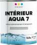 Краска Интериор Аква 7 (Interieur Aqua 7) база С 0,7л матовая для стен и потолков