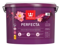 Краска PERFECTA база А 9л износостойкая глубокоматовая для стен и потолков 