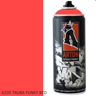 Краска-аэрозоль A335 Truba Funky Red  400мл