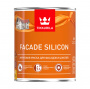 Краска Tikkurila "Фасад Силикон" (Facade Silicon) база С 0,9 гл/мат силикон-модифицированная для наруж работ