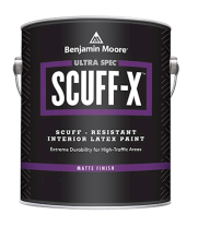 Краска Benjamin Moore "Скаф икс 484 мат финиш" (SCUFF-X 484 Mate Finish) база 2 галон мат для внутренних работ