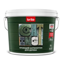 Антисептик BRITE FLEXX для дерева кроющий база А, 9л 