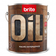 Масло BRITE FLEXX интерьерное бесцветное, 2,5л