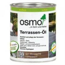 Масло для террас OSMO (TERRASSEN-OL) 021 дуб мореный, д/наруж. работ 0,75л 