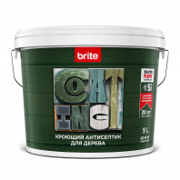 Антисептик BRITE FLEXX для дерева кроющий база С, 9л 