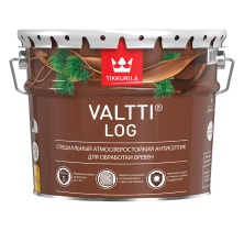 Антисептик Tikkurila "Валти Лог" (VALTTI LOG) 9л атмосферостойкий для обработки бревен