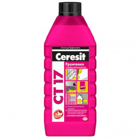 Грунтовка ЦЕРЕЗИТ CТ-17 ПРО 1л универсальная д/впитывающих оснований 