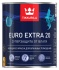 Краска EURO EXTRA 20 С 0,9л полуматовая моющаяся для влажных помещений Краска EURO EXTRA 20 С 0,9л полуматовая моющаяся для влажных помещений
