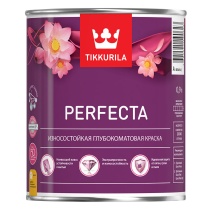 Краска PERFECTA база А 0,9л глубокоматовая для стен и потолков 