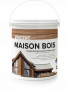 Краска-лазурь VINCENT "Maison еn Bois" база А 2л для дерева (сатиновый эффект) 
