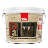 Краска Brite Flexx для деревянных фасадов база А, 9л