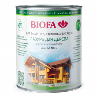 Лазурь для дерева BIOFA 1075 бесцветная 2,5л