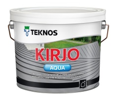 Краска Teknos "Кирье Аква" (KIRJO Aqua) база РМ3 2,7л матовая для листовой кровли