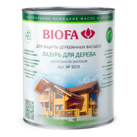 Лазурь для дерева BIOFA (1075) 1001 Сосна натуральная 0.125л  