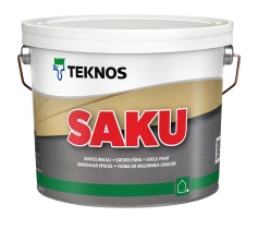 Краска Teknos "Саку" (SAKU) база РМ3 2,7л матовая для цоколя