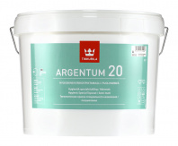 Краска Tikkurila "Аргентум 20" (ARGENTUM 20) 2,7л база А п/мат антимикробная для внут работ