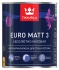 Краска EURO MATT 3 база А 0,9л глубоко матовая для стен и потолков