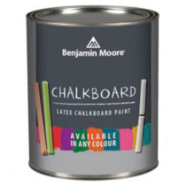 Краска Benjamin Moore "Студио финиш шалкбоард пейнт 308" (Studio Finishes Chalkboard Paint 308) база 4 кварта мат для школьных досок