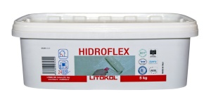 Гидроизоляционная мастика HIDROFLEX 5кг