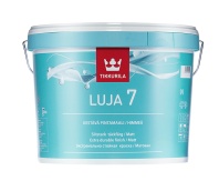 Краска Tikkurila "Луя 7" (LUJA 7) 9л база А матовая акрилатная для стен и потолков в помещениях, требующих частого мытья