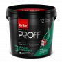 Краска Brite Professional "Для стен и потолков" база А 0,9л матовая 