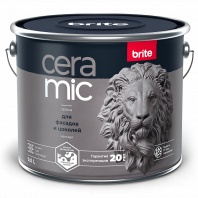 Краска Brite Ceramic для фасадов и цоколей, матовая база А 9 л 