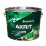 Краска Акрит-20 0,95л полуматовая акрилатная влагостойкая для внутренних работ