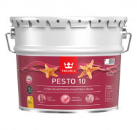 Эмаль PESTO 10 база А 9л матовая алкидная для внутренних и наружных работ