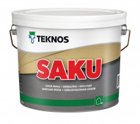 Краска Teknos "Саку" (SAKU) база РМ3 9л матовая для цоколя