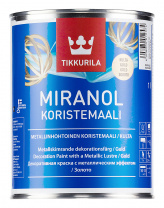 Краска Tikkurila "Миранол" (MIRANOL KORISTEMAALI) 0,1л Медь декоративная для дерева и металла