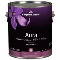 Краска Benjamin Moore "Аура 522 мат финиш" (Aura 522 Matte Finish) база 2 кварта мат для внутренних работ