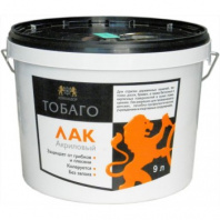 Лак Командор "Тобаго" база 3 9л глянцевый, для внутренних работ