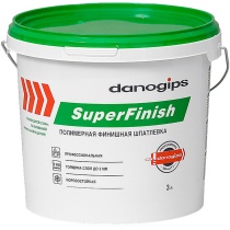 Шпатлевка ДАНОГИПС (Sheetrock) SuperFinish 5кг (3л) 
