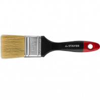 0104-050 Кисть плоская STAYER "ПРОФИ Универсал" 50мм свет. натур. щетина 0104-050 Кисть плоская STAYER "ПРОФИ Универсал" 50мм свет. натур. щетина