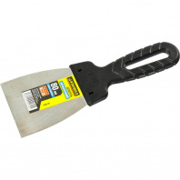 1008-08 Шпатель STAYER "ПРОФИ" нерж. с пластмасовой ручкой 80мм 1008-08 Шпатель STAYER "ПРОФИ" нерж. с пластмасовой ручкой 80мм