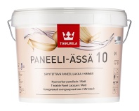 Лак Tikkurila "Панели Ясся 10" (PANEELI - ASSA 10) 9л интерьерный матовый 